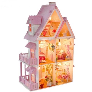 [พร้อมส่ง] บ้านตุ๊กตาdiy My little house