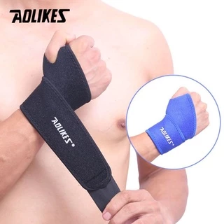 wrist support ใส่ได้ทั้งข้อมือขวาหรือซ้าย brand แบรนด์แท้ ผ้าพันข้อมือ ป้องกันข้อมือ เล่นกีฬา wrist sports protection