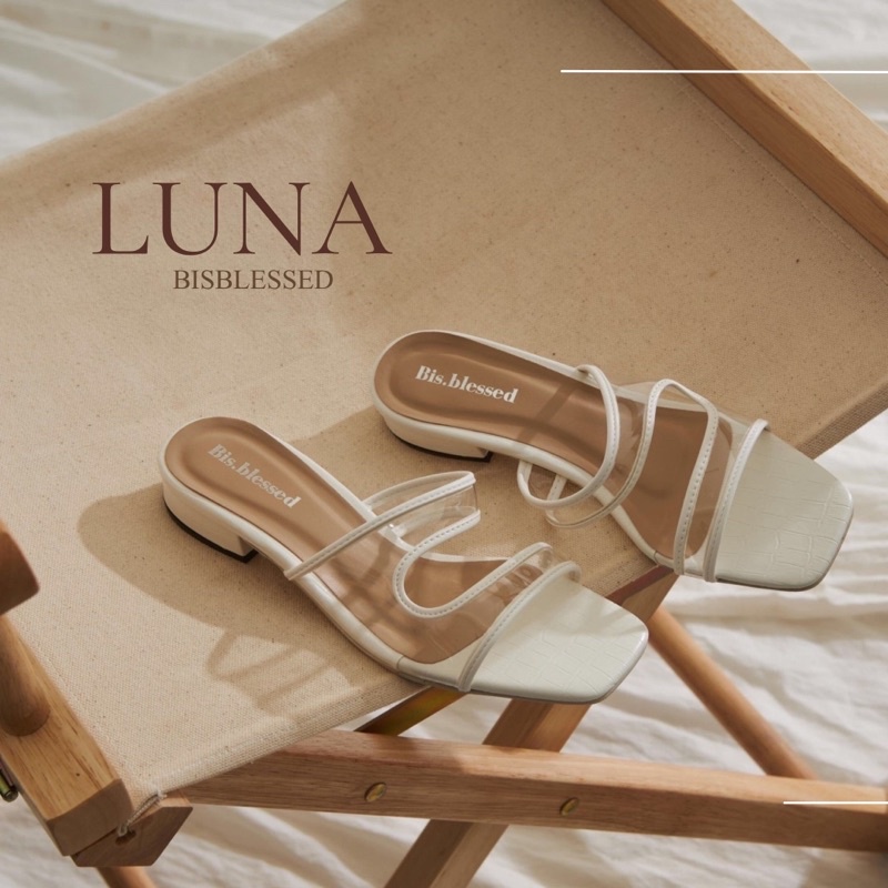 LUNA shoes - white - brown - silver