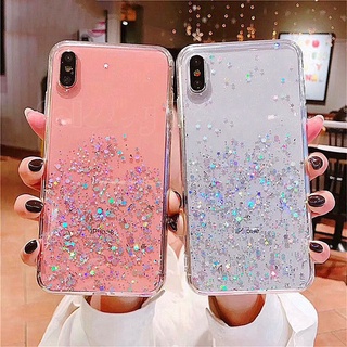 vivo Y01 Y01A Y15A Y15S Y02 Y02A Y02S Y02T Y16 Y22 Y22S Y35 Y77e Y77 Y76 Y76S Y75 Y55 T1 (5G) Bling Glitter Star Silicone Case Luxury Foil Powder Soft TPU Back Cover Crystal Sequins Flexible Shine Protective Phone Casing