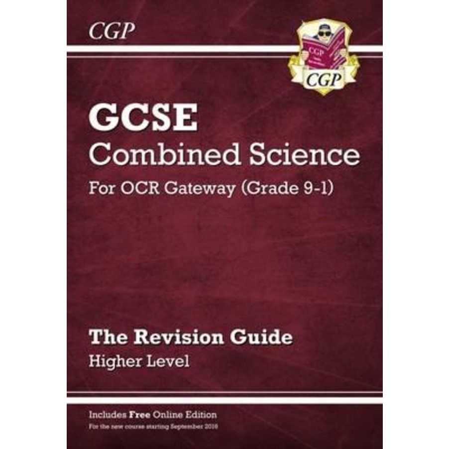 วิทยาศาสตร์รวมเกรด 9-1 GCSE: OCR Gateway Revision Guide with Online Edition - H โดย CGP Books (ฉบับส