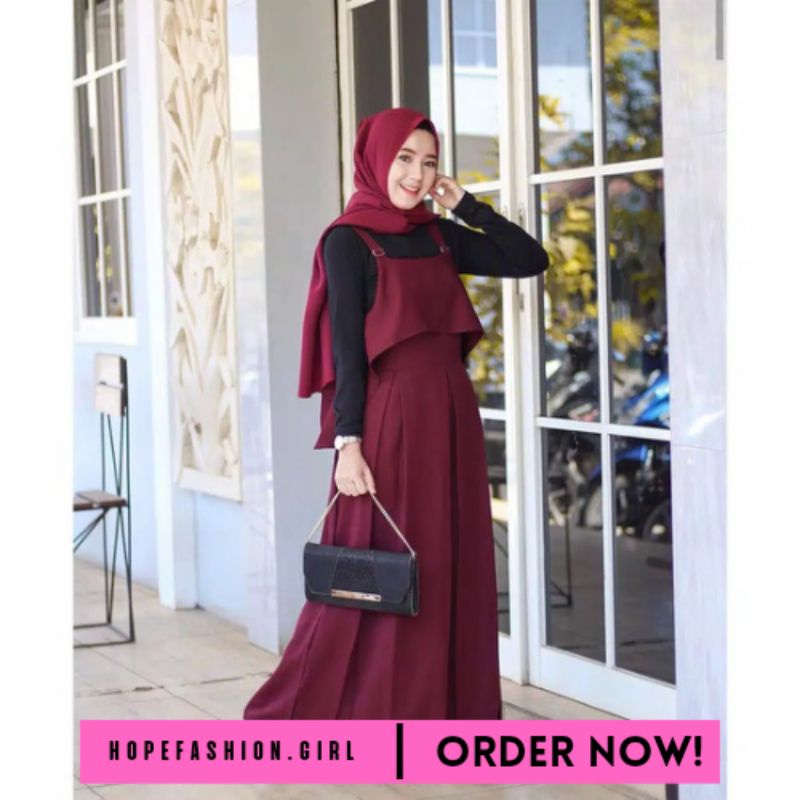 Overall Layer Wolfis / Bela Maxi Material; หวังว่าfashion.girl