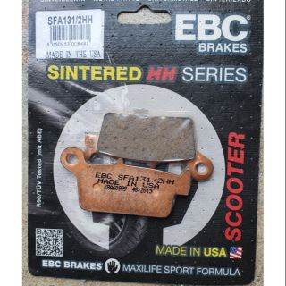 ผ้าเบรคEBC Brakes รุ่น HH sintered / ผ้าหลัง KLX 250 ผ้าหน้า SYM