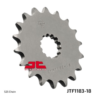 สเตอร์หน้า 18 ฟัน ใช้กับโซ่ขนาด 525 (Front Sprocket 1183x18 Steel Teeth) สำหรับไทรอัมพ์ Triumph รหัสสินค้า AA4103