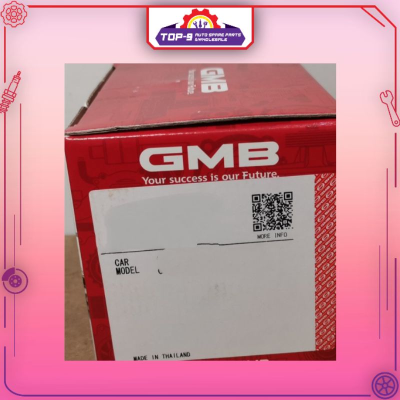 GMB PERODUA VIVA 660CC / 850CC / KELISA 850CC / KANCIL 850EZI / MYVI 1.0CC ปั๊มน้ํา-GWD41A