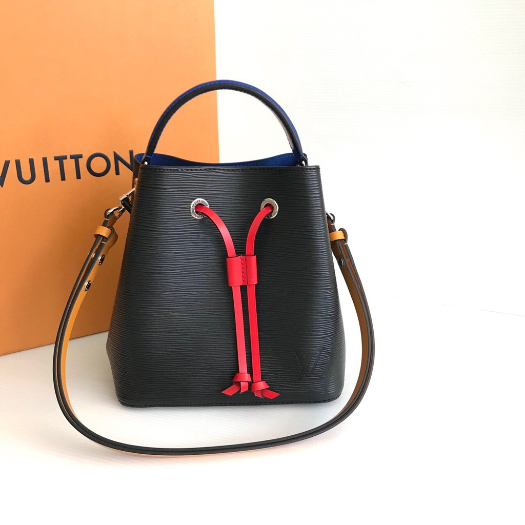 Brandname_bysweet กระเป่า New Lv Neonoe BB Epi Black Saffron Dc19