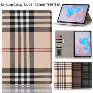 เคสหนัง pu แบบนุ่ม Samsung Tab S6 10.5 นิ้ว sm t860 t865 สําหรับ samsung galaxy tablet SM-T860 SM-T865