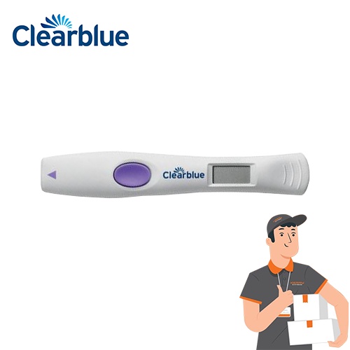 (ขายเฉพาะตัวเครื่อง) Clearblue Digital Ovulation Test อุปกรณ์ทดสอบการตกไข่แบบดิจิตอล สีม่วง
