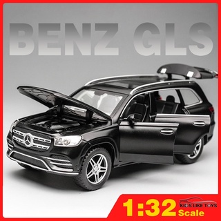 Klt โมเดลรถยนต์ SUV 1:32 Benz GLS580 โลหะผสม ของเล่นสําหรับเด็ก