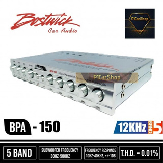 ปรีแอมป์รถยนต์ PRE AMP BOSTWICK BPA-150 5Band ราคา 2,700 บาท