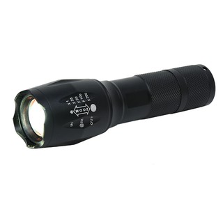 ราคา[ลูกค้าใหม่ 1 บาท] GALAXY ไฟฉายความสว่างสูง 5 โหมด Flashlight รุ่น WH-4076