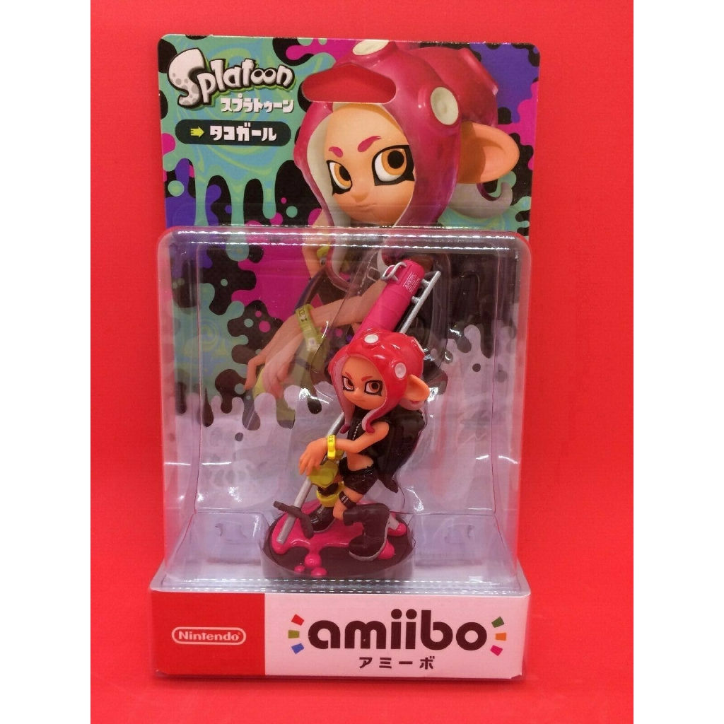 Nintendo Amiibo Octoling Girl Switch 3ds Splatoon 2 From Japan Shopee Thailand