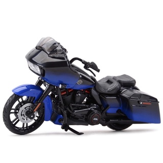 โมเดลรถมอเตอร์ไซค์HARLEY-DAVIDSON สเกล1:18 รายละเอียดสวยสมจริงเป็นงานโมเดลสำหรับตั้งโชว์