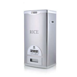 ถังจ่ายข้าวสารแบบแสตนเลส จ่ายได้ 100g 150g 250g ขนาดจุ15กิโลกรัม