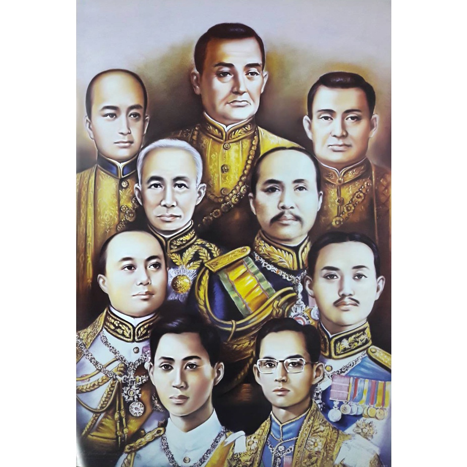 พระบรมฉายาลักษณ์ โปสเตอร์ รูปภาพ ในหลวง พระมหากษัตริย์ ไทย King of Thailand ภาพมงคล โปสเตอร์ ติดผนัง สวยๆ poster
