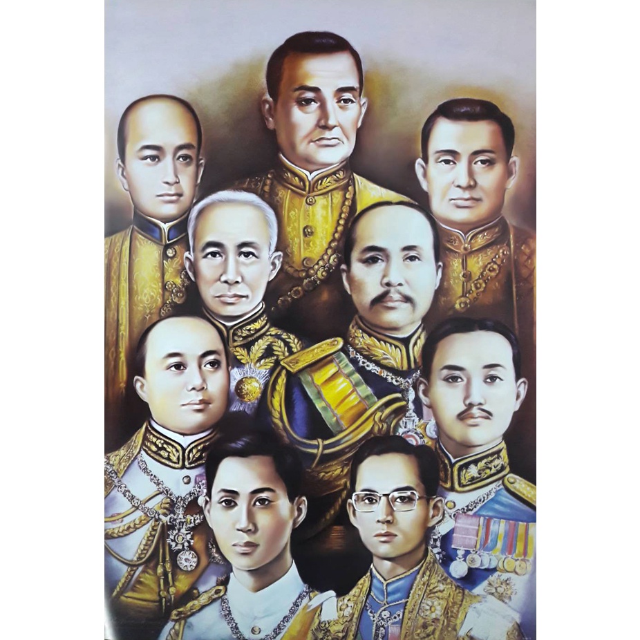 พระบรมฉายาลักษณ์ โปสเตอร์ รูปภาพ ในหลวง พระมหากษัตริย์ ไทย King of Thailand ภาพมงคล โปสเตอร์ ติดผนัง