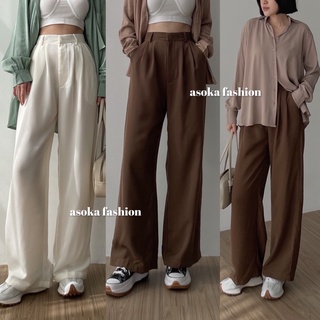 ASOKA Loose Pants 999 Trousers Wanita [PART 1] - Celana Kulot Wanita - Celana Kantor Formal/Casual