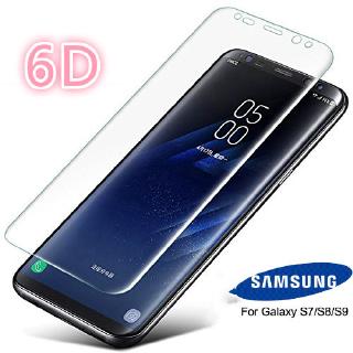 SAMSUNG S6 S7 S8 S9 S10 A3 A5 A6 A7 A8 Lite edge plus 2017 2018 เต็มจอ ปกป้อง ฟิล์ม กระจกนิรภัย