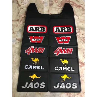 ยางกันโคลน ARB Warn camel 4WD Jaos ยางกันโคลย ออฟโลด กระบะ ขายแยกต่อคู่ และ ชุดสำหรับพร้อมสลิงเหล็กรู ใช้ได้กับทุกรุ่น