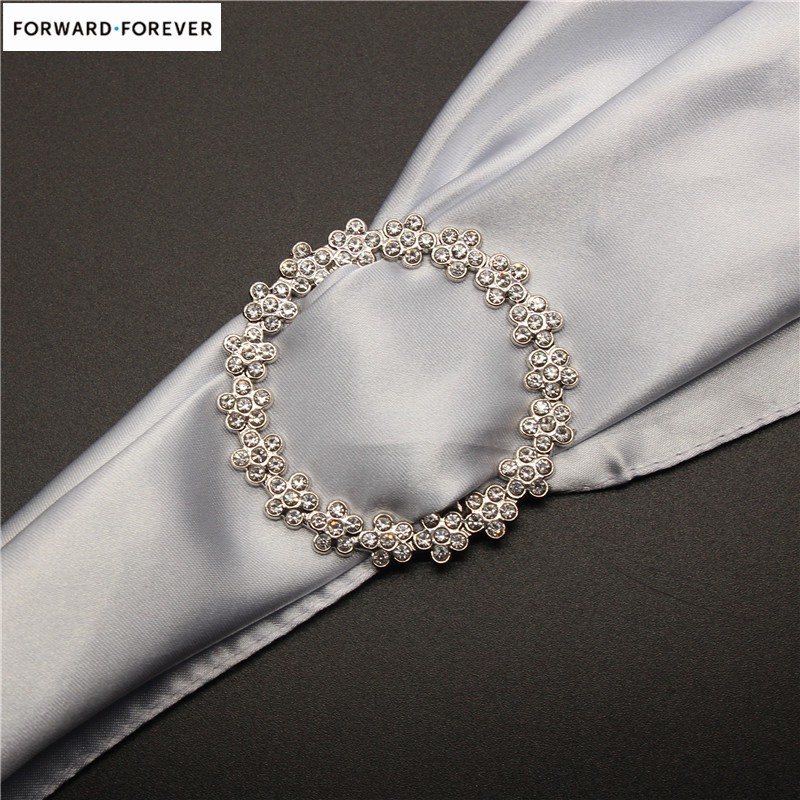 ห่วงยึดผ้าพันคอ ประดับคริสตัลเทียม สำหรับผู้หญิง M40157