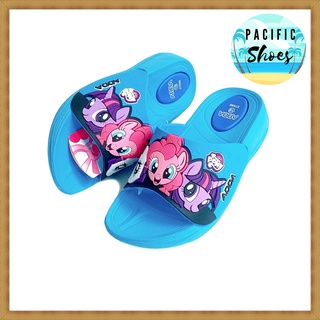 Adda Pony รองเท้าแตะเด็กหญิง ลายการ์ตูนโพนี่ รุ่น 31K60 สีฟ้า รองเท้าแตะเด็ก by Pacific Shoes