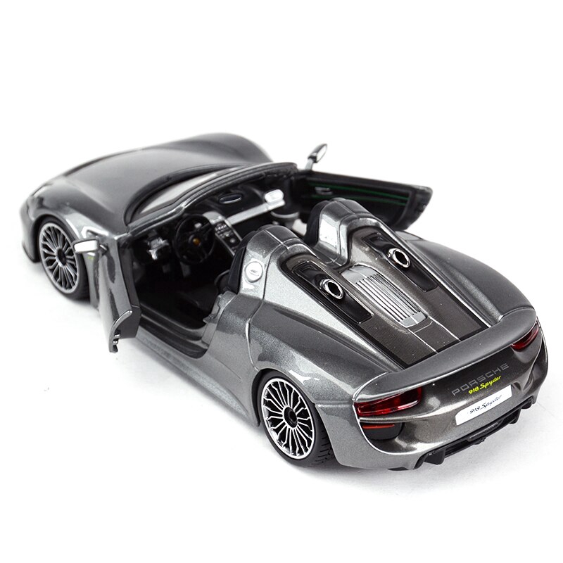 ブラーゴ Bburago 1:24 918 Colors Diecast May Porsche Scale Spyder 