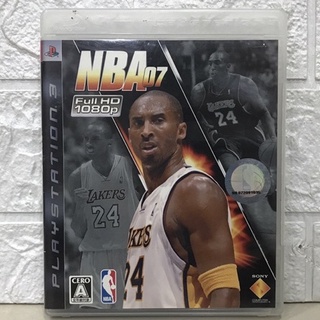 แผ่นแท้ [PS3] NBA 07 (Japan) (BCJS-30006) 2007