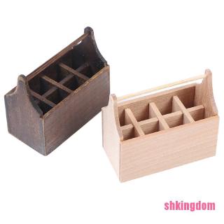 (shki) กล่องเครื่องมือขนาดเล็ก 1/12 สําหรับบ้านตุ๊กตา