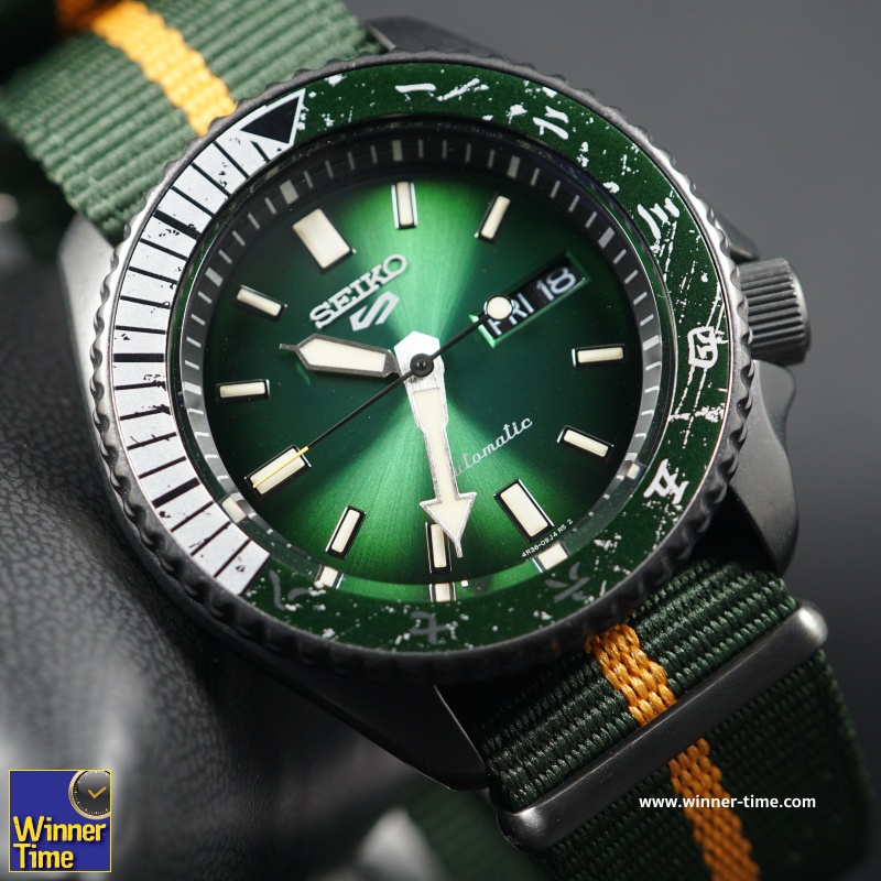 นาฬิกาSEIKO 5 SPORTS x NARUTO &amp; BORUTO Limited Edition 6,500 Pcs.รุ่น SRPF73K1,SRPF73K,SRPF73,( LEE )