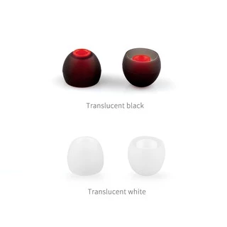 Trn ชุดหูฟังซิลิโคน 3 คู่ ( 6 ชิ้น ) L M S In Ear สําหรับหูฟัง Kza