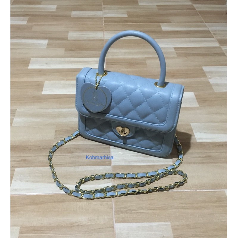 กระเป๋าโคโค่ทรงกล่อง 8.5 นิ้ว Richy Girl มือ1