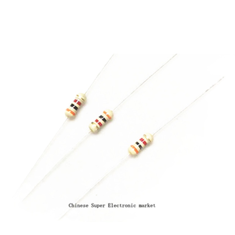 1000PCS ตัวต้านทาน 470R 1/4W 5% ฟิล์มคาร์บอน (1K 2K2 3K3 4K7 10K 22K 33K 47K 100K 220K 470R200R 220R