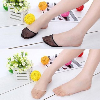 Hearsbeauty 1Pair รองเท้าส้นสูงซิลิโคนกันลื่น Inforible Forefoot Insoles