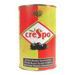 คริสโป มะกอกดำไม่มีเมล็ด 4300 กรัม Crispy Black Olive Seedless 4300 grams