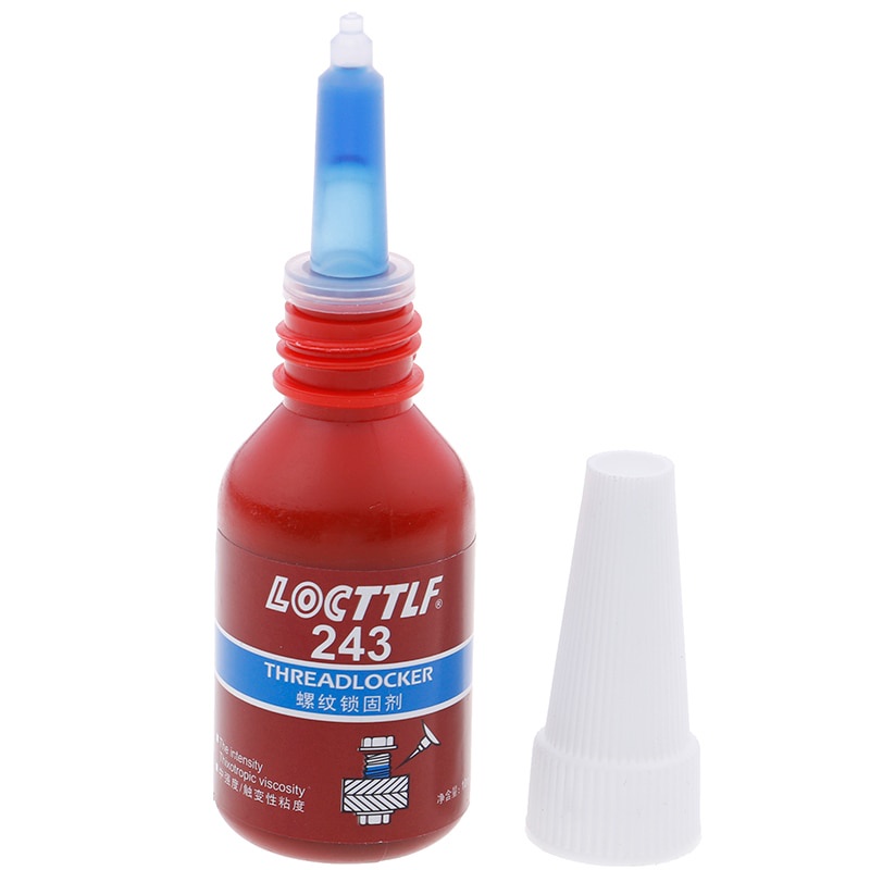 1 PC 10ml สกรูกาวล็อคเกลียวตัวแทน Anaerobic กาว 243 กาวน้ำมันความต้านทาน Fast Curing สำหรับทุกชนิดด้ายโลหะ