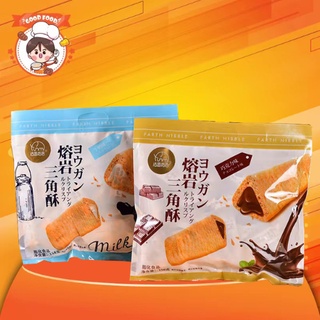 เวเฟอร์ข้าวโอ๊ตสอดไส้ Crisp ลาวาสามเหลี่ยม มี 2 รสให้เลือก ขนาด 158 กรัม