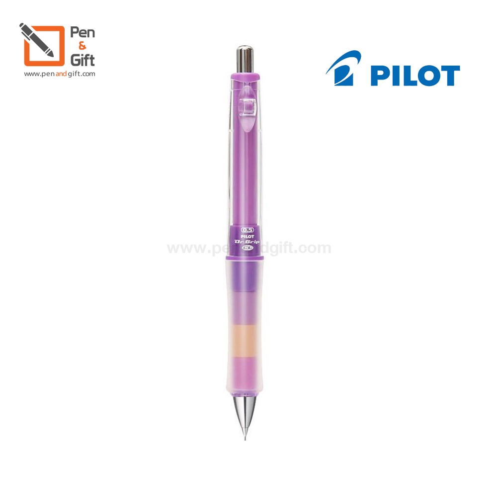 Pilot Dr.grip PlayBorder Mechanical pencil Lavender color - ดินสอกดเขย่าไส้ Pilot Dr.grip PlayBorder