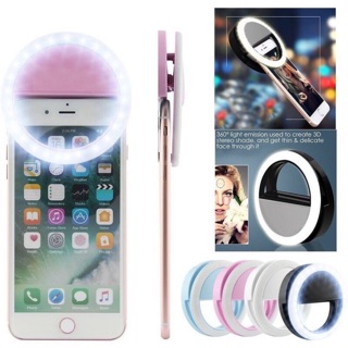 Selfie Ring Light RK-12 ไม่ต้องใส่ถ่าน ชาร์จไฟได้