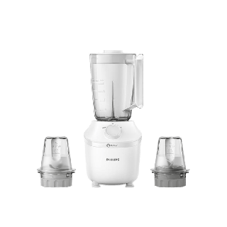 [ลด 300 บาท ใส่โค้ด PHIL44C2] Philips Blender เครื่องปั่นเอนกประสงค์ พร้อมโถบดแห้งและโถบดสับ HR2041/30