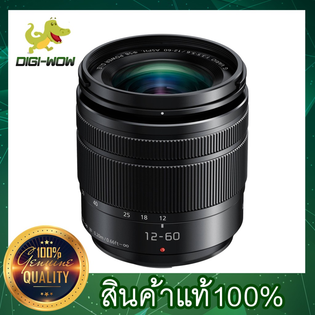 Panasonic Lumix G Vario 12 60mm F 3 5 5 6 Asph Power O I S Lens H Fs160 Shopee Thailand