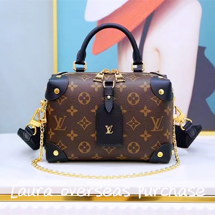 พรีออเดอร์ สินค้าใหม่ของแท้，Louis Vuitton，PETITE MALLE SOUPLE bag，crossbody bag，Shoulder Bags，LV