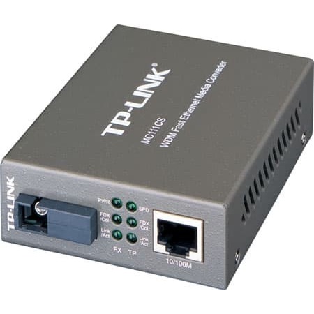 Tp-link MC111CS - ตัวแปลงสื่ออีเธอร์เน็ตที่รวดเร็ว WDM