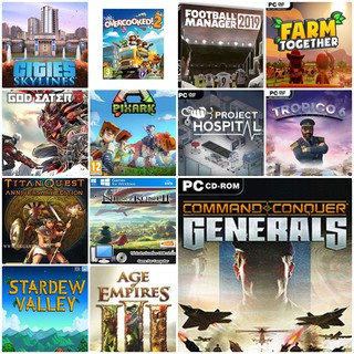 เกมส์PC FM2019 Stardew Valley God Eater3 ARK overcook2 Ninokumi2 TiTan Quest Tropico6 C&amp;C  แฟรชไดรฟ์