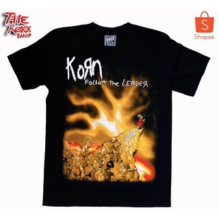 เสื้อยืดผ้าฝ้ายพรีเมี่ยม เสื้อวง Korn  MS-54 เสื้อวงดนตรี เสื้อวงร็อค เสื้อนักร้อง