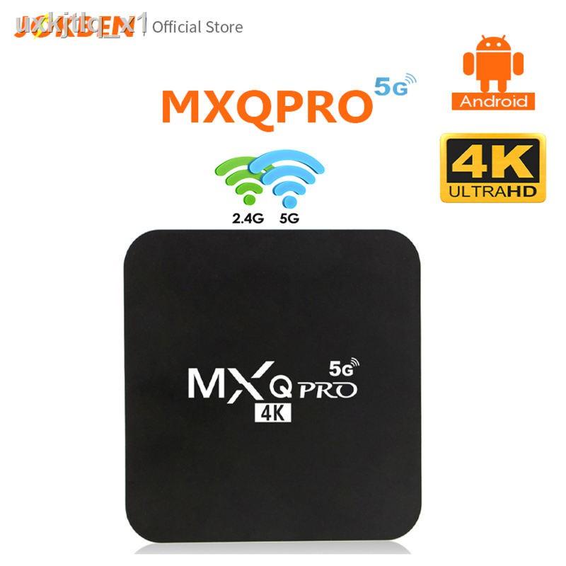 24 ชั่วโมง 100 % จัดส่ง☃┋﹍JOKBEN*MXQPRO 5Gกล่องทีวี TV Smart  รุ่นใหม่ล่าสุด Android 10. 0TV Box