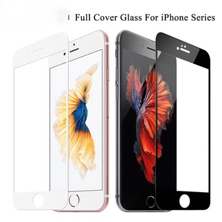 Full Cover Hard Edge screen Protectors For iPhone 13 X XS Max XR 9H Tempered Glass Film For iPhone 7 8 6 6s Plus 11 Pro Max 12 Mini 13