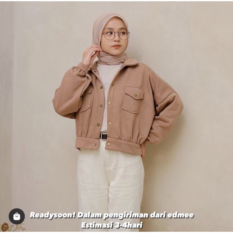 Yara Oversize Jacket by Edmee Outfit