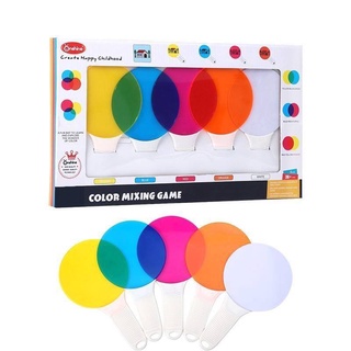 2N KIDS_พร้อมส่ง  เพลทใสผสมสี ColorMixing Game