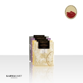 KARMAKAMET Life Memoir Aromatic Bookmark Set 3 คามาคาเมต แผ่นคั่นหนังสือหอมชุดที่ 3 แผ่นหอม หนังสือหอม แผ่นคั่นหอม