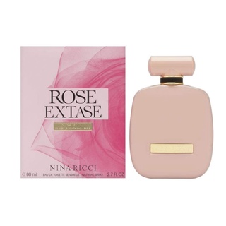 ของแท้!!! Nina Ricci Rose Extase EDT for women 80ml กล่องซีล (พร้อมส่งค่ะ)